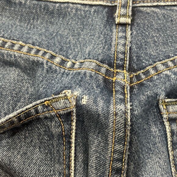 Imogene & Willie Lot 2 Vidallia Mills Harper Jeans Womens 28 Selvedge Distressed - Picture 16 of 16